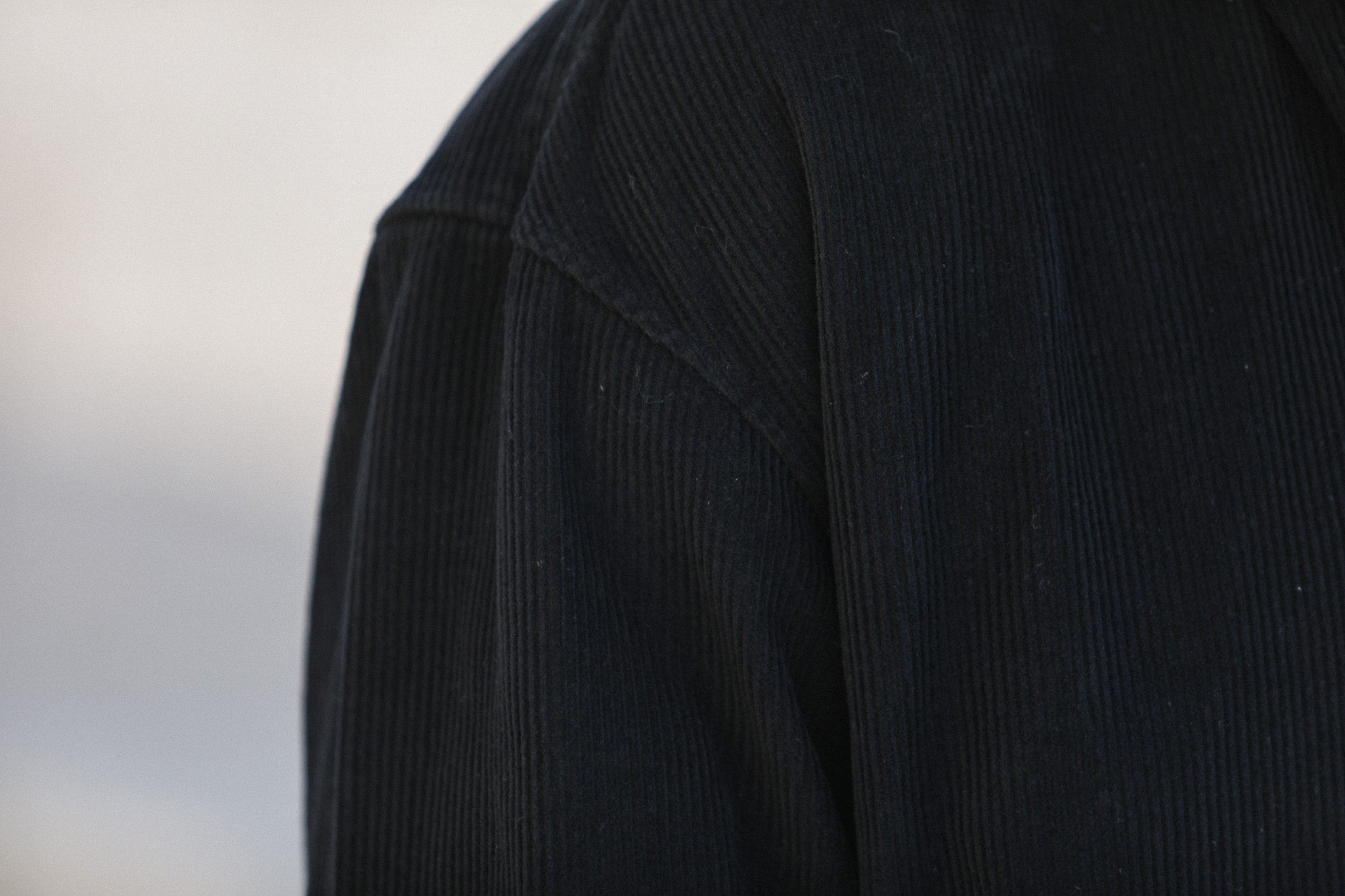 Surchemise Velours Noire - New Modern Fit