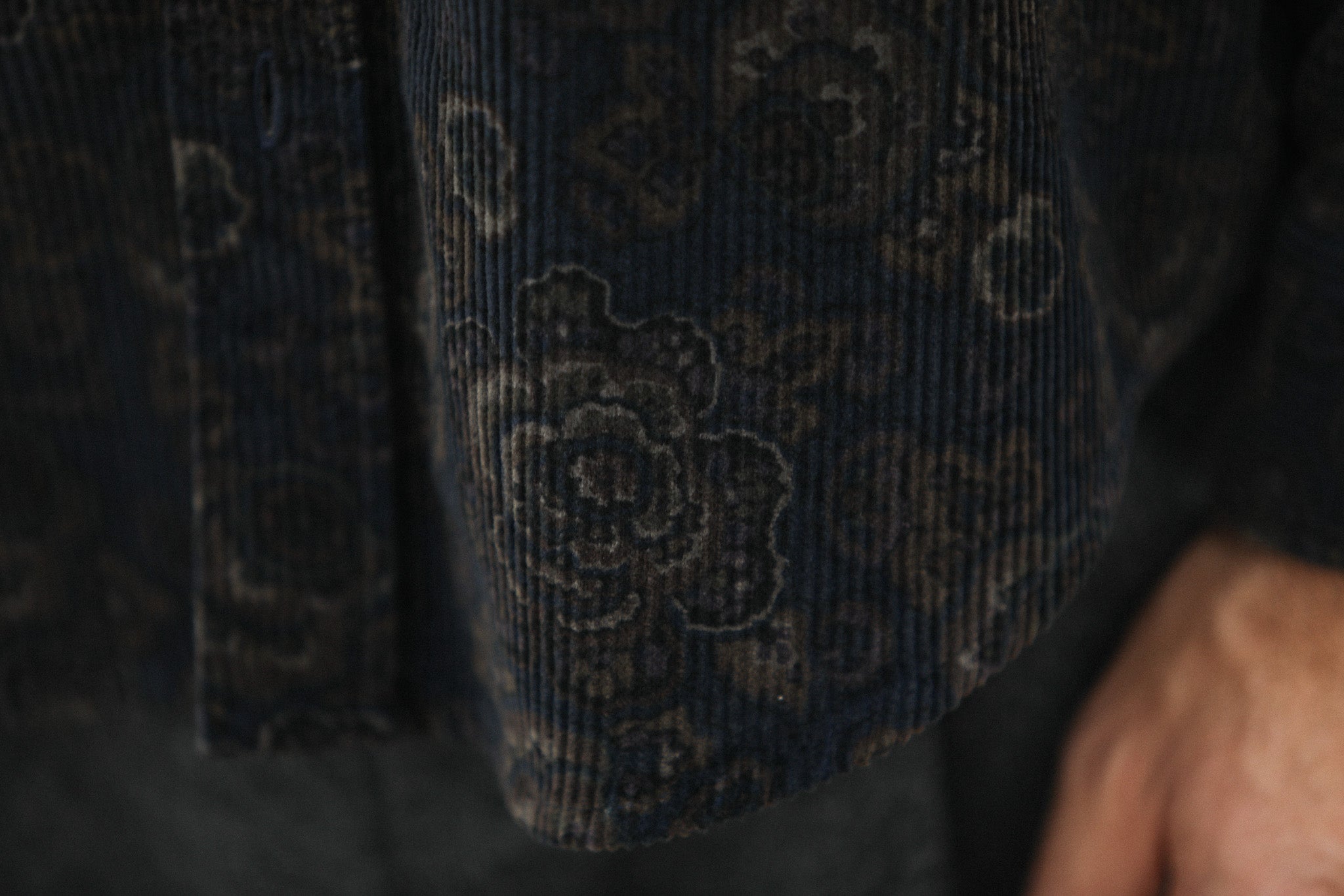 SOON - Surchemise Velours Japan Navy - New Modern Fit