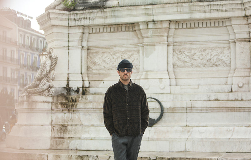 Surchemise Velours Japan Navajo Brown - New Modern Fit