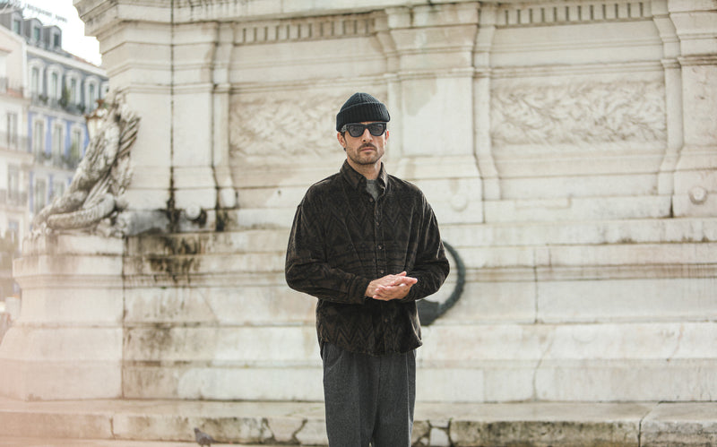 Surchemise Velours Japan Navajo Brown - New Modern Fit