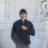 New - Chemise Flanelle Epaisse Navy - New Modern Fit