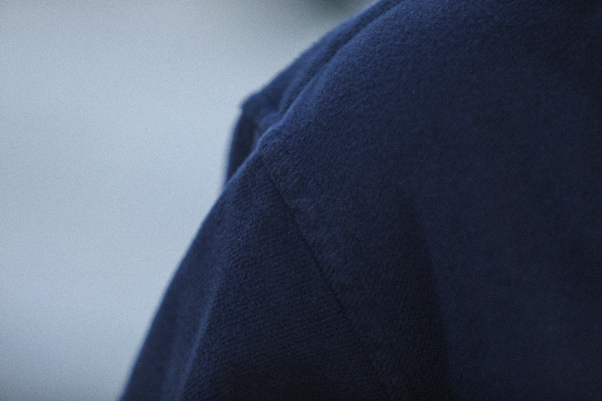 New - Chemise Flanelle Epaisse Navy - New Modern Fit