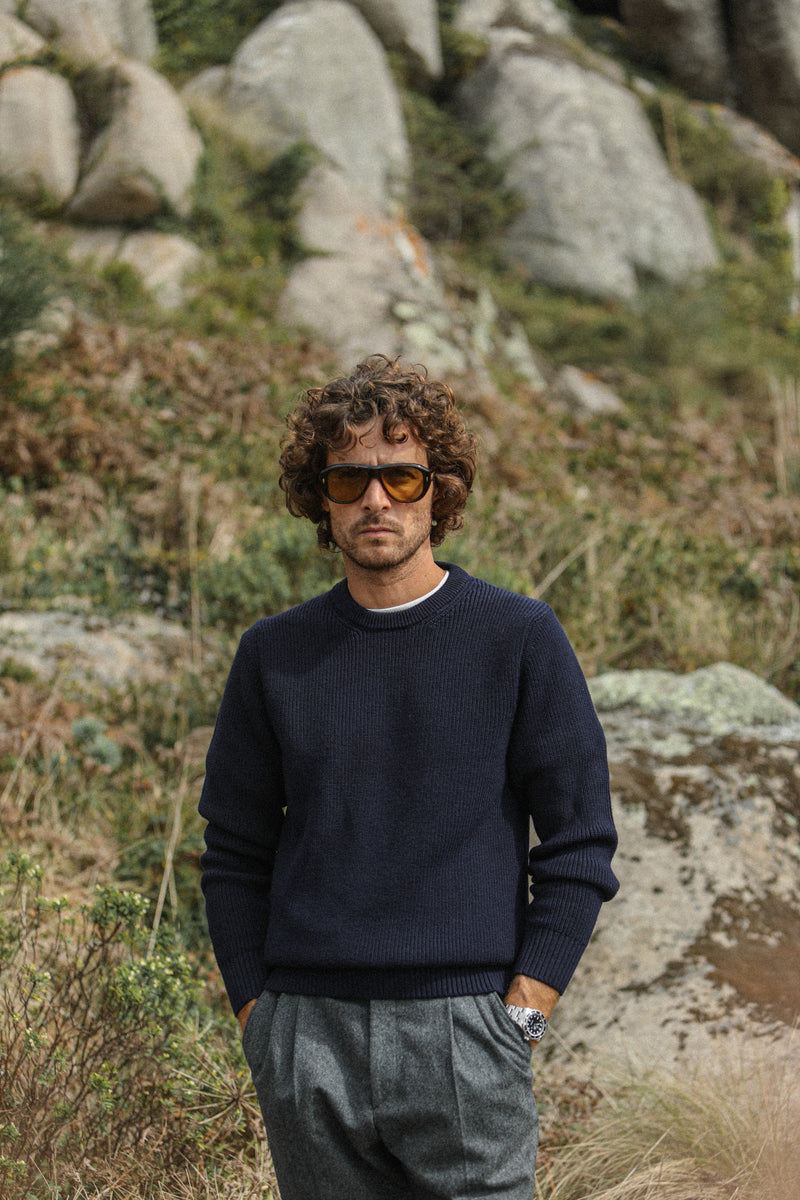 Pull Marin Laine Merinos Navy