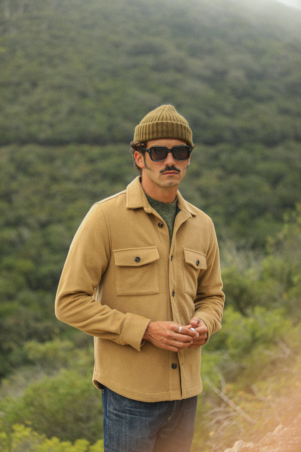 Surchemise Laine & Cachemire Camel