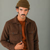 Surchemise Lambswool Rouille - New Fit