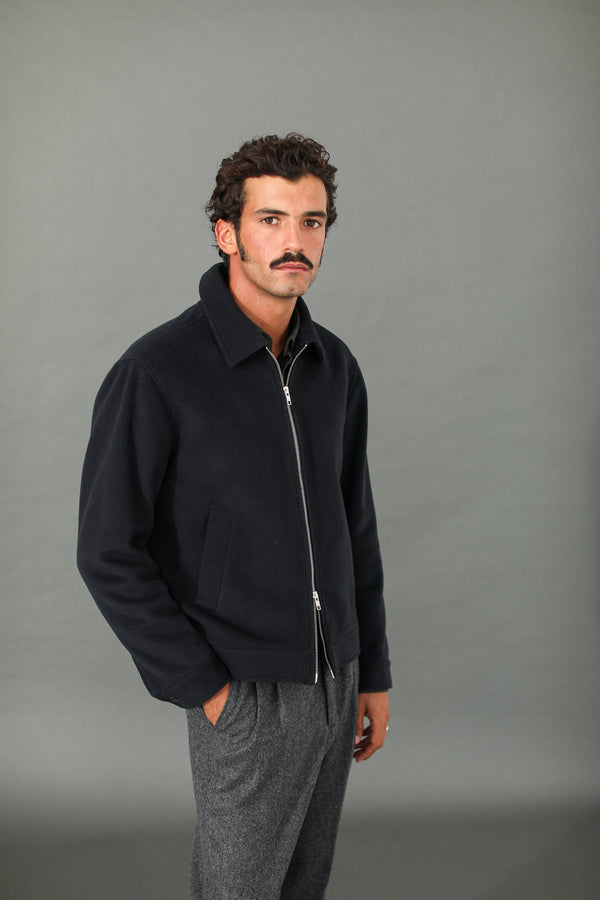 Veste Laine & Cachemire Navy