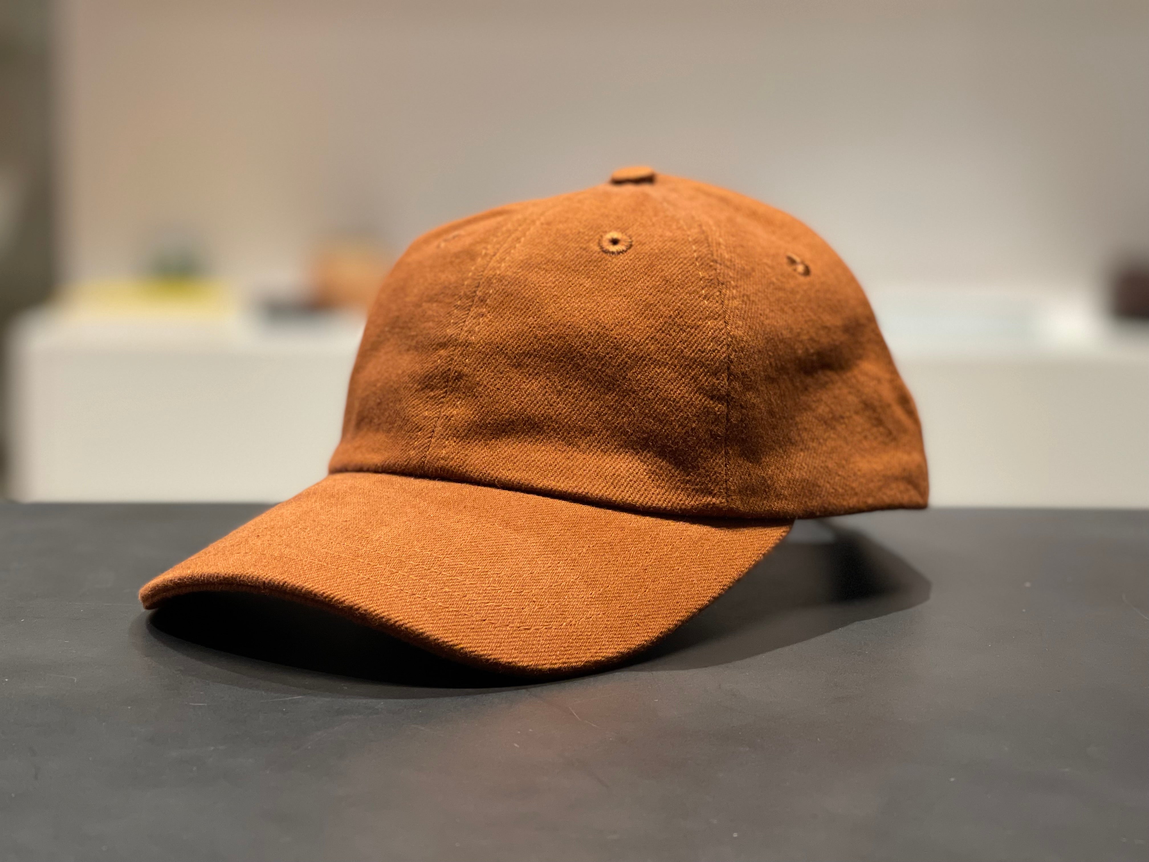 Casquette Dyed Twill Cognac