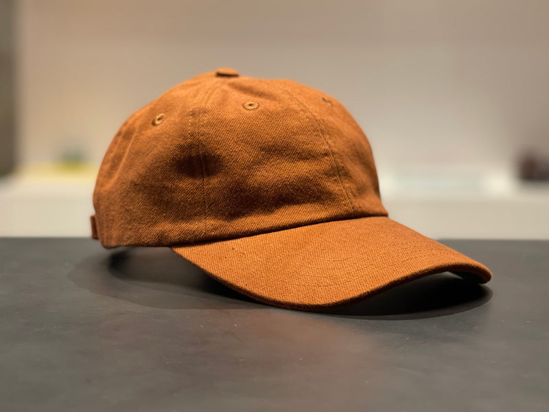 Casquette Dyed Twill Cognac