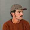 Casquette Laine Pied De Poule Beige