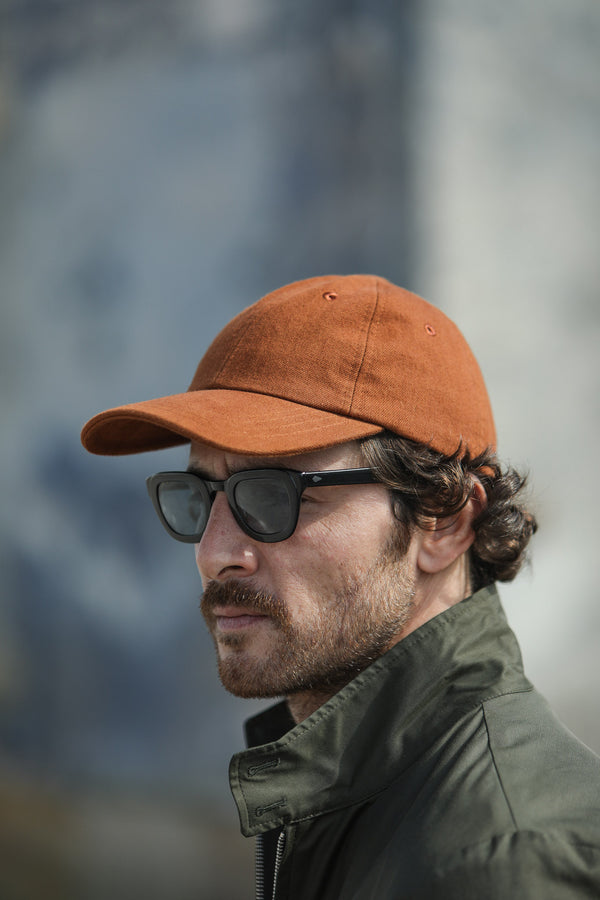 Casquette Dyed Twill Cognac