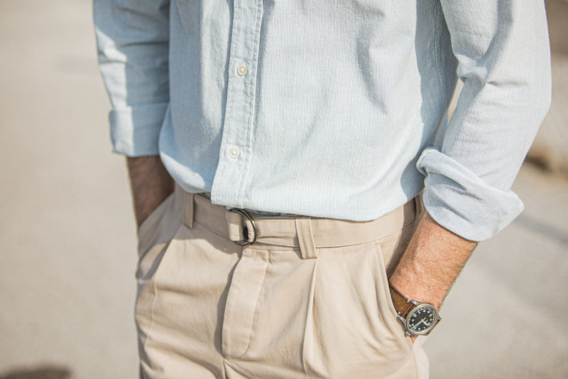 Chemise Rayures Bleues