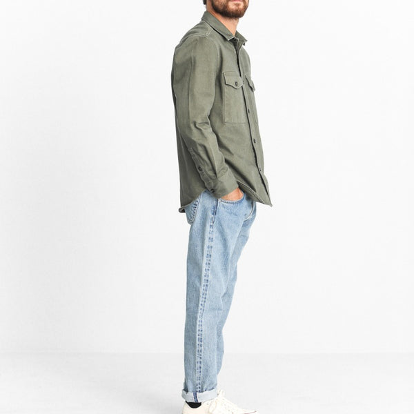 Jean Kurabo Selvedge Bleached Drapeau Noir