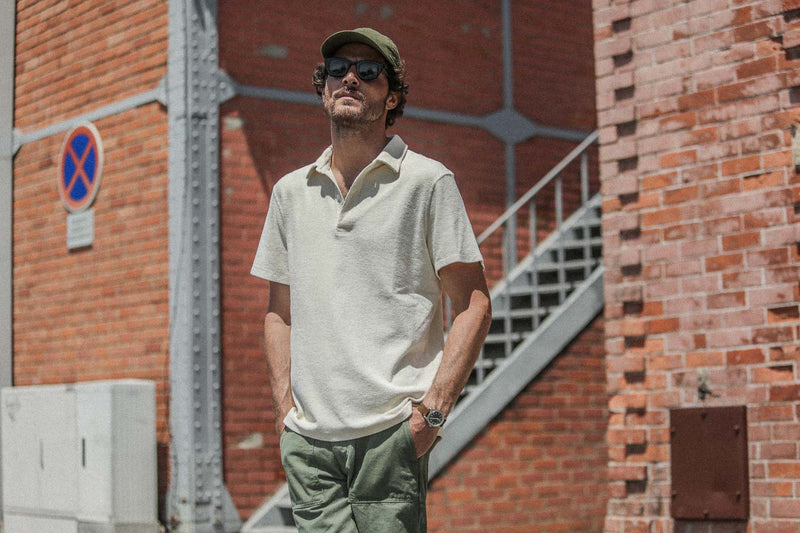 Polo Vintage Fleece Crème