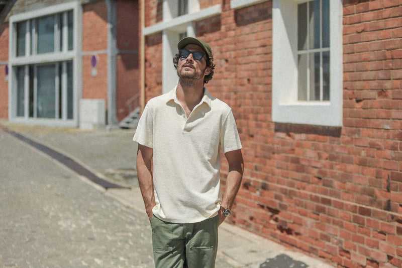 Polo Vintage Fleece Crème