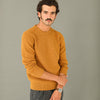 Pull Point de Riz Mérinos Safran